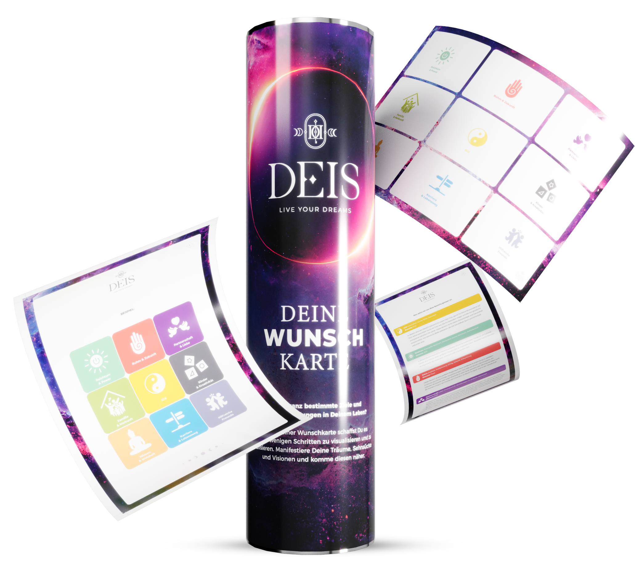 Möchtest du deine Ziele ins Leben bringen?